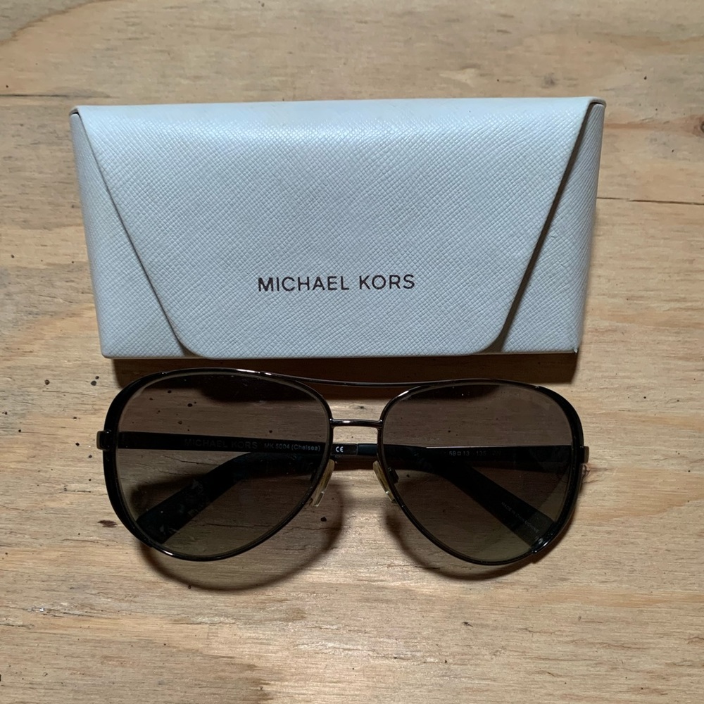 Michael Kors Aviator Sunglasses
